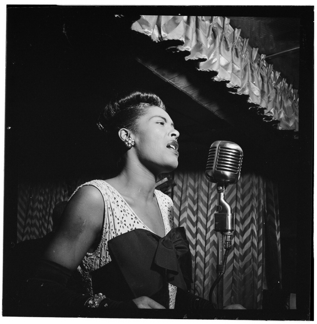 Image of singer Billie Holliday