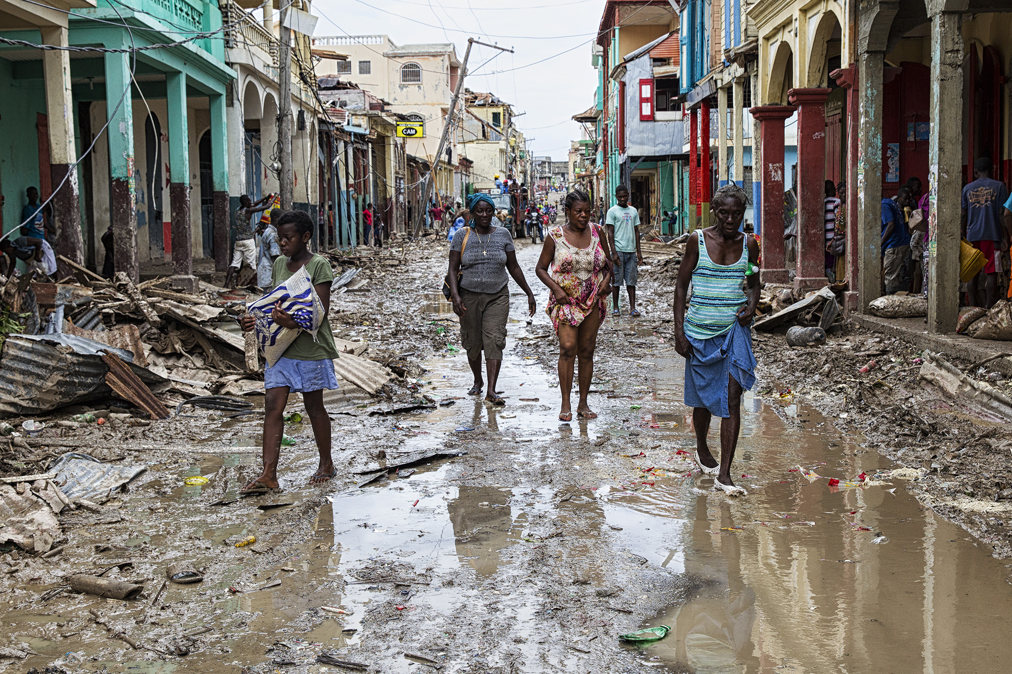 Haiti in the aftermath of a hurricane Haiti in the aftermath of a hurricane
