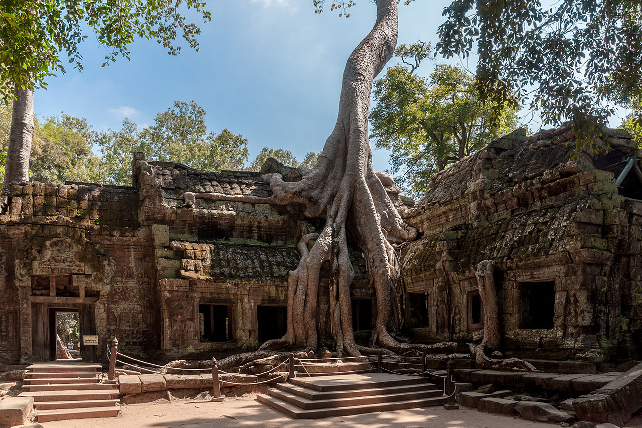   Tha Prom Temple at Angkor, Siem Reap, Cambodia. Image credit: CEphoto, Uwe Aranas, Creative Commons BY-SA 3.0