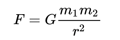 Newton’s Law of Gravity