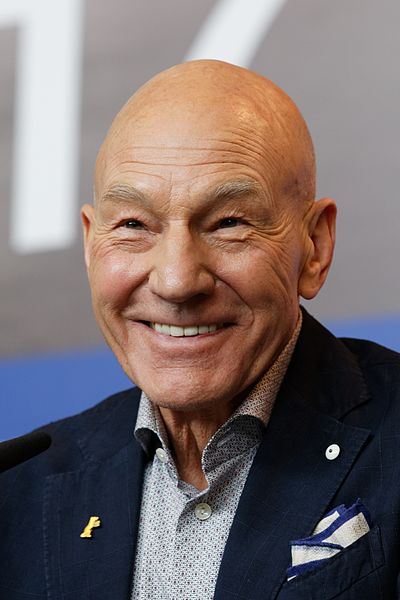 Actor Patrick Stewart, who plays Professor Xavier in the X-Men films