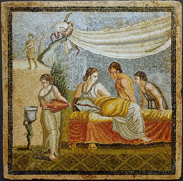 Roman love scene