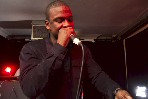 Grime artist Skepta, whose winning the Mercury Prize over David Bowie was another step in grime’s march toward the mainstream. Blue37, CC BY-SA 