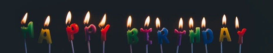 Birthday candles